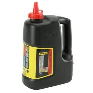Порошок меловой красного цвета, для смываемых внешних работ STANLEY 1-47-919 1516243 фото