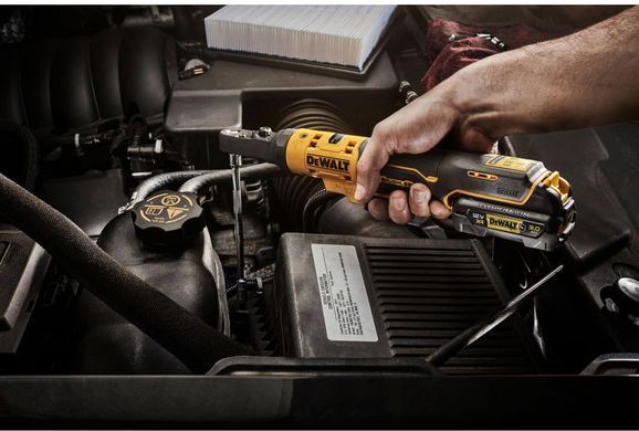 Гайковерт угловой - ключ-храповик аккумуляторный бесщеточный DeWALT DCF500N 1513060 фото