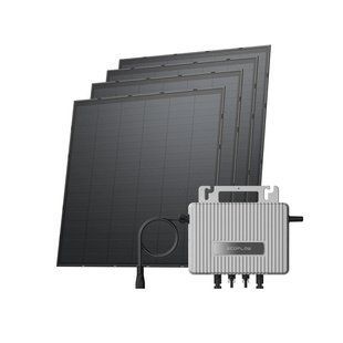 Комплект EcoFlow STREAM Microinverter + 4 x 250W Rigid Solar Panel Combo Bundle 1537668 фото