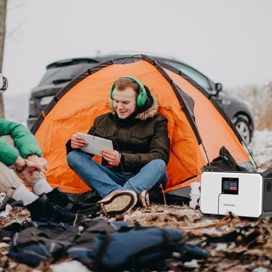 Портативная зарядная станция MARSTEK MERCURY M2200 Portable Power Station (2400 Вт, 2.24 кВт&middot;ч, Однофазная) 1540286 фото