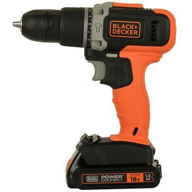 Дрель-шуруповерт ударная аккумуляторная BLACK+DECKER BCD003C1 1513112 фото
