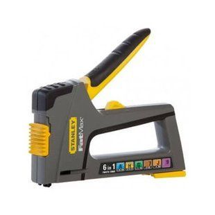 Степлер LIGHT DUTY / HEAVYDUTY / CABLE / BRADS TR75 FATMAX&reg; 6 У 1 для всіх типів скоб STANLEY FMHT6-70868 1513663 фото