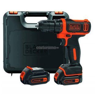 Дриль-шурупокрут акумуляторний BLACK+DECKER BDCDD12KB 1513120 фото