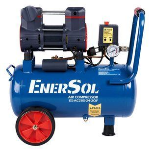 Компресор повітряний безмасляний EnerSol ES-AC285-24-2OF 1512964 фото