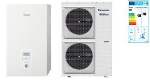 Тепловой насос Panasonic Aquarea High Performance H KIT-WC09H3E8 (Bi-Bloc, 9 кВт, 380 В) 1512665 фото