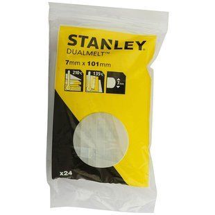Термоклей DualTemp диаметром 7 мм, двухтемпературный для клеевого пистолета STANLEY 1-GS10DT 1516248 фото