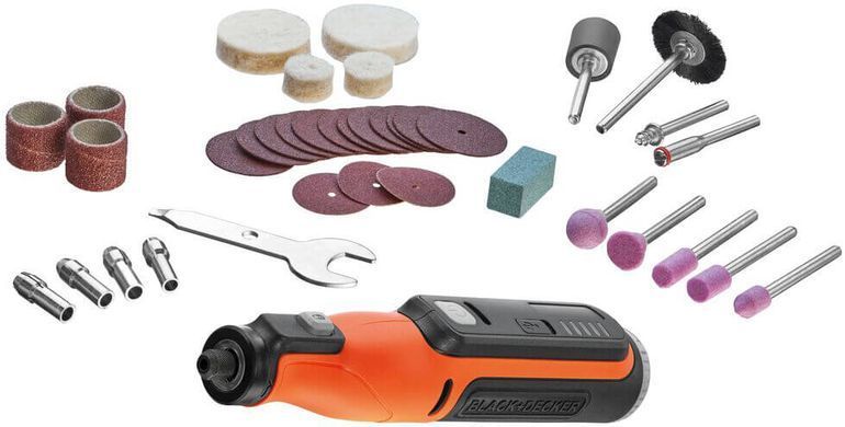 Багатофункціональний інструмент акумуляторний BLACK+DECKER BCRT8I 1512915 фото