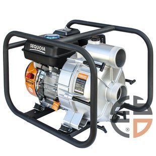 Мотопомпа бензинова для чистої та брудної води SEQUOIA SPP1100D 1513966 фото