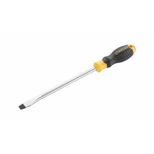 Отвертка Cushion Grip длиной 200 мм с расширяющимся жалом под шлиц SL 10 STANLEY STHT16150-0 1515899 фото
