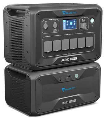 Зарядная станция BLUETTI AC300 + B300K (3072 Вт&middot;ч) 3 кВт (1508347) 1508347 фото