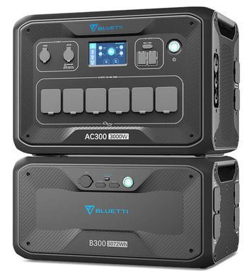 Зарядная станция BLUETTI AC300 + B300K (3072 Вт&middot;ч) 3 кВт (1508347) 1508347 фото