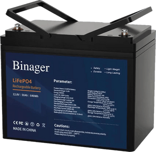 Акумуляторна батарея HS-12,8V50Ah Binager (LiFePO4 12,8V 50Ah 640Wh) 1540356 фото
