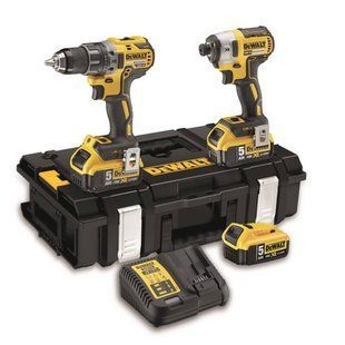 Набор из двух бесщеточных инструментов DeWALT DCK266P3 1517550 фото