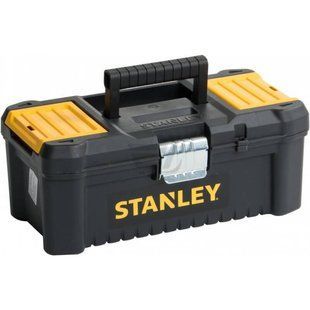 Ящик ESSENTIAL пластиковый с металлическими застежками, размер 316x156x128 мм (12.5) STANLEY STST1-75515 1516002 фото