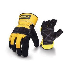 Рукавички універсальні, з шкіряною долонею та пальцями DeWALT DPG41L 1518002 фото