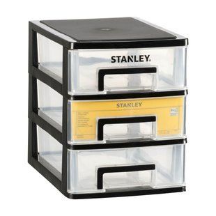 Органайзер вертикальний з трьома висувними відділеннями STANLEY STST40712-1 1516152 фото