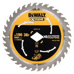 Диск пиляльний DeWALT DT40271 1515035 фото