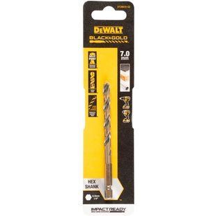 Свердло по металу EXTREME IMPACT Black & Gold DeWALT DT20610 1516403 фото