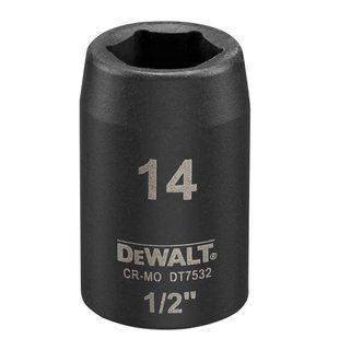 Головка торцевая ударная короткая IMPACT DeWALT DT7532 1515605 фото