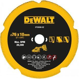 Диск алмазный DeWALT DT20590 1516755 фото