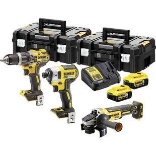 Набор из трех бесщеточных инструментов DeWALT DCK384P2T 1517555 фото