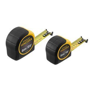 Рулетки вимірювальні FatMax&reg;, 5м/16х25мм + 8/26х25, в хромованому корпусі STANLEY FMHT81745-0 1514189 фото