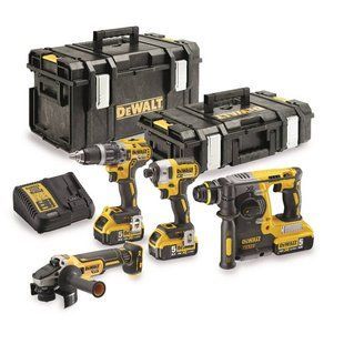 Набор из четырех бесщеточных инструментов DeWALT DCK422P3 1517556 фото