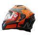 Мотошолом інтеграл Nitro N560 Podium ORANGE/GUN/BLACK (помаранчевий, сірий, чорний), розмір L 1530014 фото 1