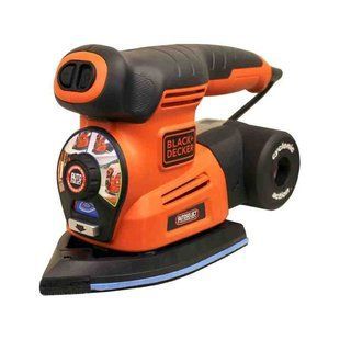 Шліфмашина ексцентрикова мережева BLACK+DECKER KA280K 1514974 фото