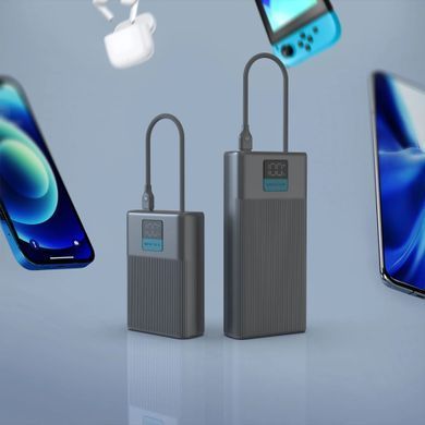 Повербанк MARSTEK Textured Power Bank P265L (22.5 Вт, 10000 мАч) 1540530 фото