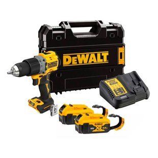 Дриль-шурупокрут акумуляторний безщітковий ударний DeWALT DCD805P2LRT 1513169 фото
