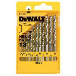 Набір свердел по металу DeWALT DT5922 1515260 фото