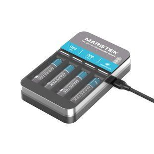 Набір акумуляторів MARSTEK Ultra Rechargeable Li-ion Battery Kit - AAA (1480 мВт&sdot;год) 1540533 фото