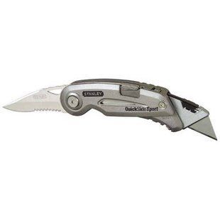 Ніж складаний QUICKSLIDE SPORT UTILITY KNIFE з двома лезами STANLEY 0-10-813 1513427 фото