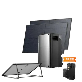 Комплект EcoFlow STREAM ULTRA/Solar Panel 2*400/Регулируемый кронштейн для солнечных панелей/Умный счетчик Smart Meter 1537683 фото