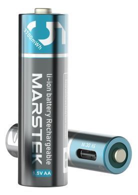 Акумулятор MARSTEK USB-C Li-ion 5070C AA Battery (3700 мВт&sdot;год) 1540534 фото