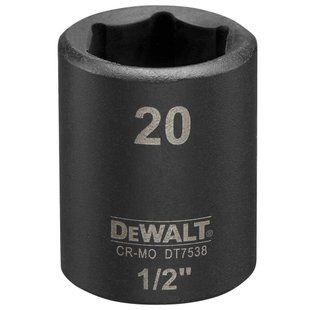 Головка торцевая ударная короткая IMPACT DeWALT DT7538 1515611 фото