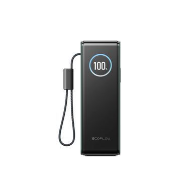 Павербанк EcoFlow RAPID Power Bank з кабелями 25000mAh зелений 1540263 фото