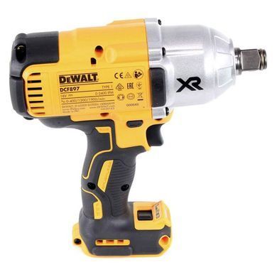 Гайкокрут ударний акумуляторный безщітковий DeWALT DCF897NT 1513078 фото