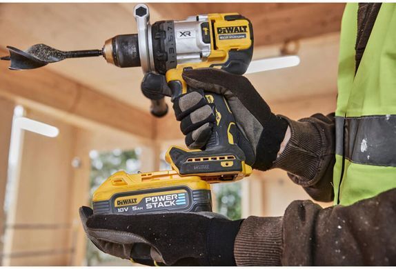 Дриль-шурупокрут акумуляторний безщітковий ударний DeWALT DCD1007NT 1513129 фото