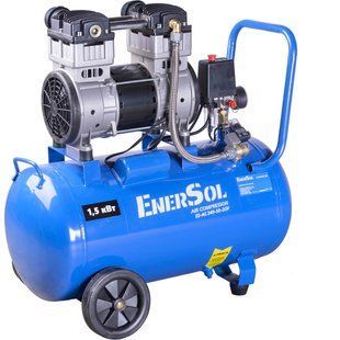 Компресор повітряний безмасляний EnerSol ES-AC240-50-2OF 1512963 фото