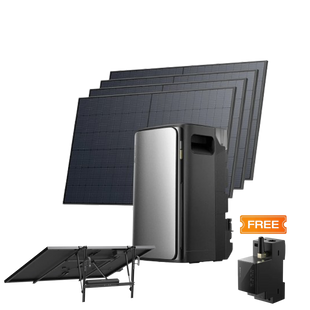 Комплект EcoFlow STREAM ULTRA/Solar Panel 4*400/Солнечный трекер EcoFlow Single Axis Solar Tracker/Умный счетчик Smart Meter 1537686 фото