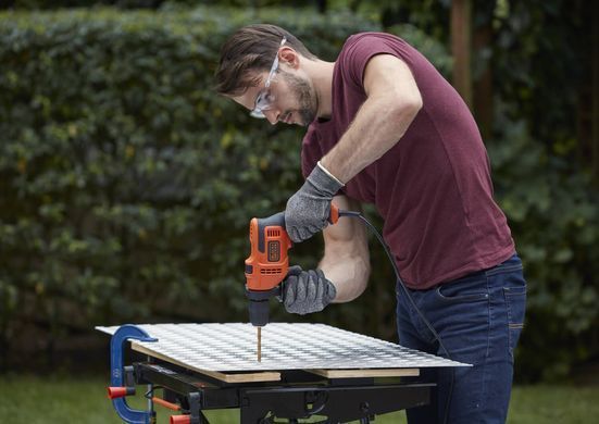 Дриль мережевий ударний BLACK+DECKER BEH200 1513180 фото