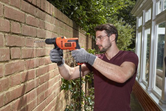 Дриль мережевий ударний BLACK+DECKER BEH200 1513180 фото