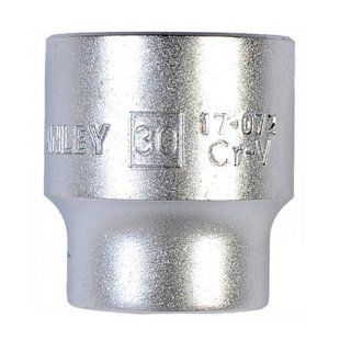 Головка торцевая 1/2 х 30 мм, с двенадцатигранным профилем, метрическая STANLEY 1-17-072 1515567 фото