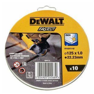 Набор отрезных кругов HIGH PERFORMANCE DeWALT DT43972 1515467 фото