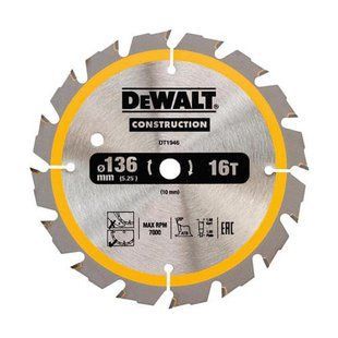 Диск пилковий СONSTRUCTION DeWALT DT1946 1515017 фото