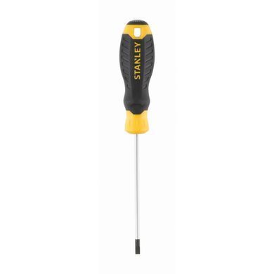 Викрутка Cushion Grip довжиною 100 мм з паралельним жалом під шліц SL 4.0 STANLEY STHT16195-0 1515918 фото