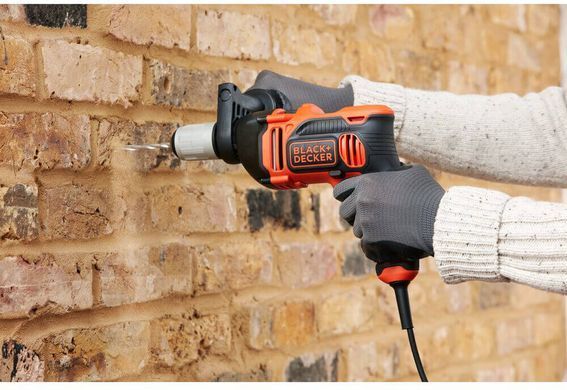 Дриль мережевий ударний BLACK+DECKER BEH850 1513185 фото