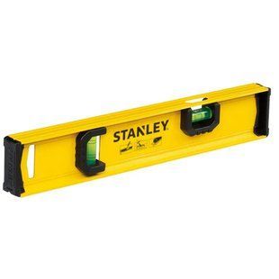 Рівень BASIC I-BEAM з алюмінію довжиною 300 мм з двома капсулами STANLEY 0-42-072 1514089 фото